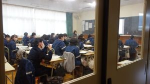 令和５年度大学入学共通テスト激励会が行われました。