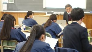 令和５年度大学入学共通テスト激励会が行われました。