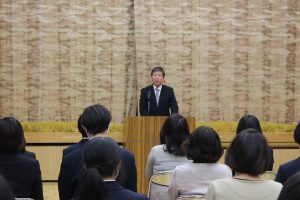 令和５年度 渡辺貢奨学金交付式が行われました。