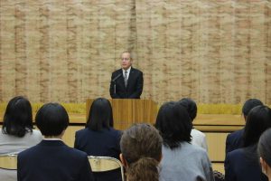 令和５年度 渡辺貢奨学金交付式が行われました。