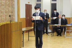 令和５年度 渡辺貢奨学金交付式が行われました。