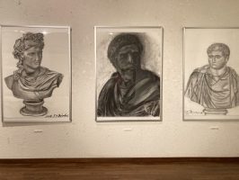 芸術探究と素描の展覧会（小さなアートがここにはある）に行ってきました。