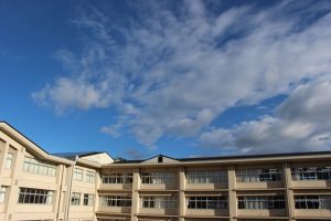 令和５年度後期第２回試験（１・２年生） １日目の様子です。