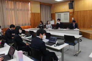 山梨県立吉田高等学校・四川省内江市第二中学 オンライン交流会が行われました。