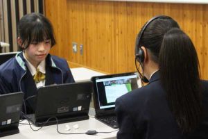 山梨県立吉田高等学校・四川省内江市第二中学 オンライン交流会が行われました。