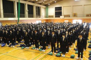 令和５年度納め式が行われました。