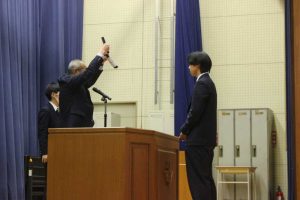 令和５年度納め式が行われました。