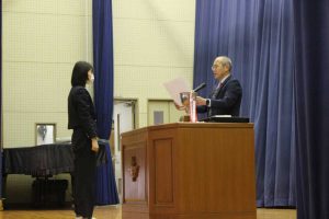 令和５年度納め式が行われました。