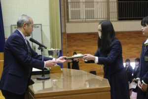 令和５年度納め式が行われました。