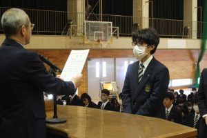 令和５年度納め式が行われました。