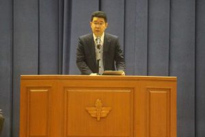 令和５年度離任式が行われました。