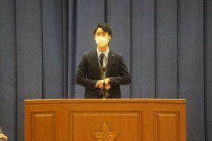 令和５年度離任式が行われました。