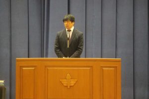 令和５年度離任式が行われました。