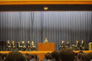 令和５年度離任式が行われました。