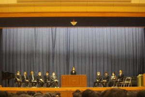 令和５年度離任式が行われました。