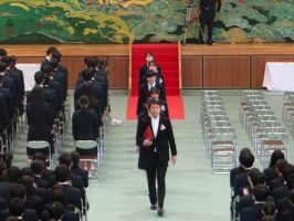 令和５年度卒業証書授与式が行われました。