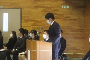 令和５年度同窓会入会式が行われました。