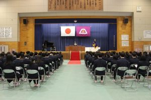令和５年度同窓会入会式が行われました。