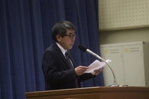 令和５年度同窓会入会式が行われました。