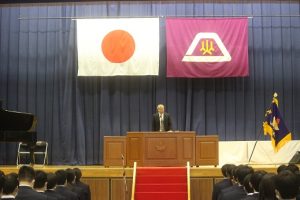 令和５年度同窓会入会式が行われました。