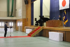令和５年度同窓会入会式が行われました。