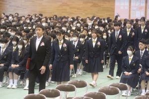 令和５年度卒業証書授与式が行われました。