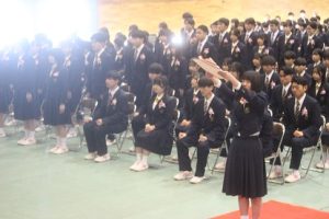 令和５年度卒業証書授与式が行われました。