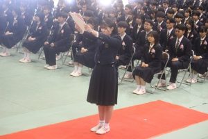 令和５年度卒業証書授与式が行われました。