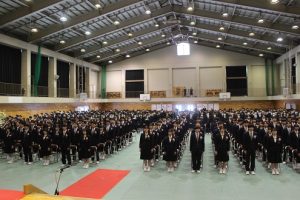 令和５年度卒業証書授与式が行われました。