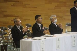 令和５年度卒業証書授与式が行われました。