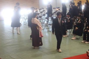令和５年度卒業証書授与式が行われました。