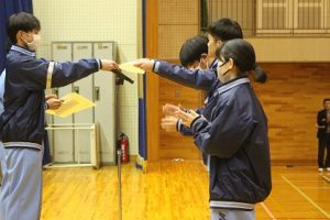 球技大会が行われました。