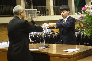 令和６年度入学式が行われました。