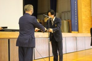 自転車安全利用推進校指定式・交通安全教室が開催されました。