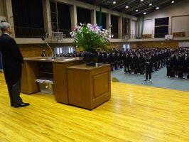 令和６年度入学式が行われました。