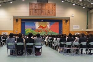 令和６年度入学式が行われました。