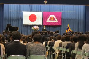 令和６年度入学式が行われました。