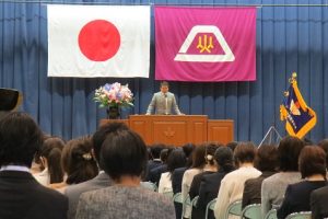 令和６年度入学式が行われました。