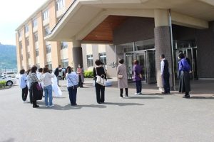 令和６年度山梨県高等学校県下一斉「通学時マナーアップ運動」が行われました。