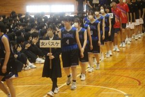 令和６年度山梨県高等学校総合体育大会壮行会が行われました。