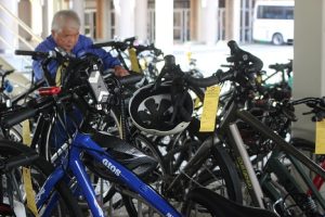 令和６年度自転車安全点検が行われました。
