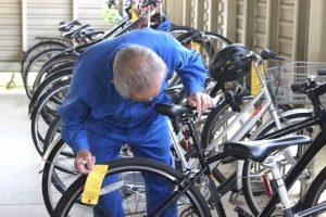 令和６年度自転車安全点検が行われました。