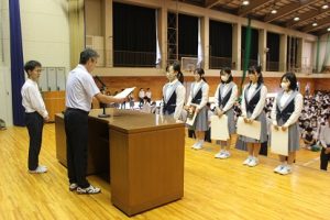 令和６年度納め式が行われました。