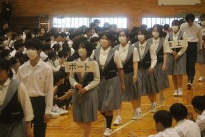 令和６年度全国大会・野球壮行会が行われました。