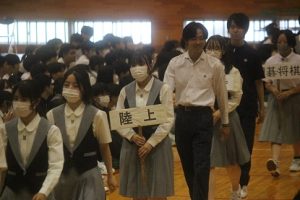 令和６年度全国大会・野球壮行会が行われました。