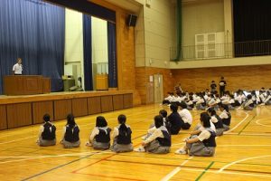 令和６年度全国大会・野球壮行会が行われました。