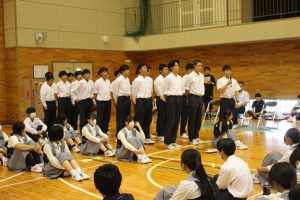 令和６年度全国大会・野球壮行会が行われました。