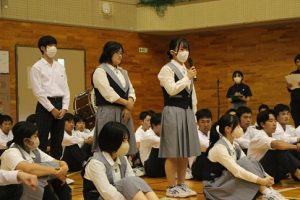令和６年度全国大会・野球壮行会が行われました。