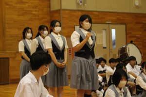 令和６年度全国大会・野球壮行会が行われました。