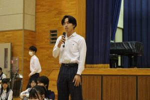 令和６年度全国大会・野球壮行会が行われました。